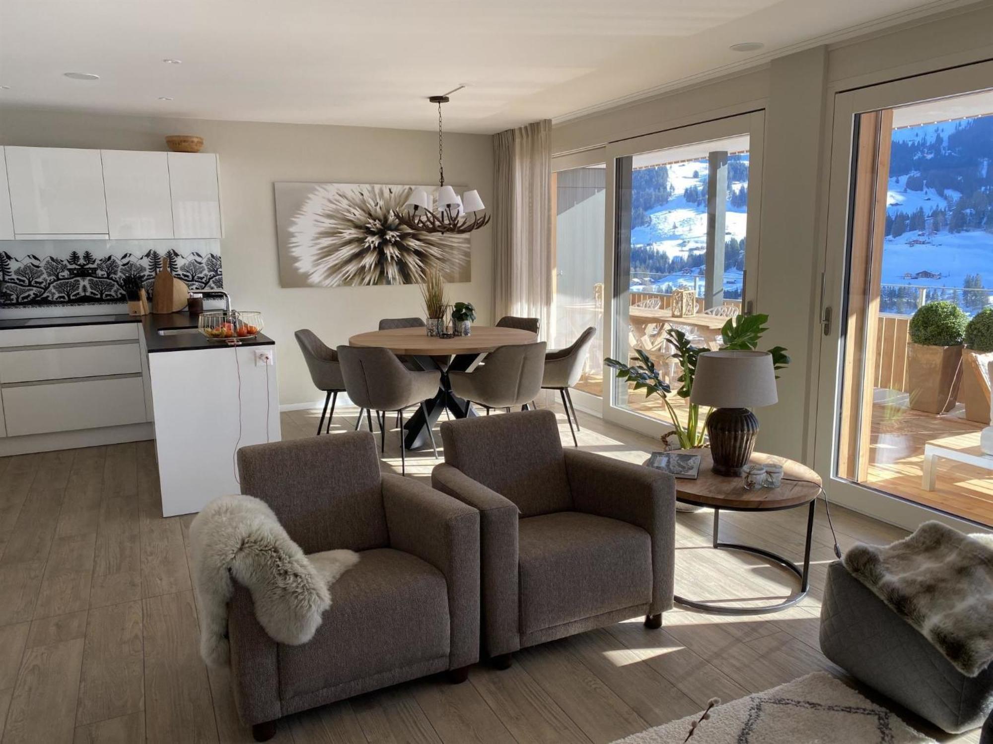 Apartment Alpenrose By Interhome Adelboden Esterno foto